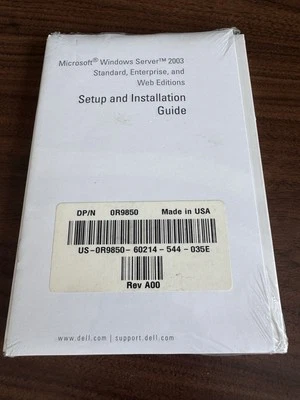 Microsoft®Windows Server 2003 Enterprise Edition • NEW • Sealed - Image 1 of 2