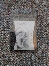 Wacky Packages 2013 ANS 10 Shaped Sketch Card SNORITOS Signed By Joe Simko.