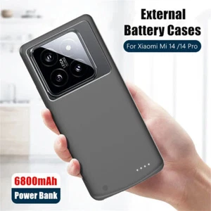 Charger Case 6800mAh Battery For Xiaomi Mi 14 Pro/Xiaomi 14 External Power Bank - Picture 1 of 12