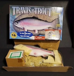 Neu Vintage Gemmy Travis die singende Forelle Do Wah Diddy Diddy Rock das Boot 1999 - Bild 1 von 24