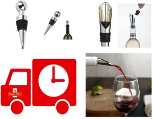 Weinstopfen, 2 in 1 Edelstahl Weingießer und Stopper - Bild 1 von 12