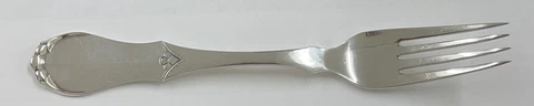 HAND WROUGHT  DENMARK STERLING SILVER - COPENHAGEN SILVER INDUSTRY LTD FORK Cover
