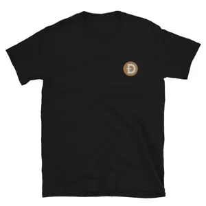 T-Shirt Dogecoin Doge Stickerei Kryptohändler Geschenk T-Shirt - Bild 1 von 12