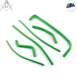 For Can-Am DS450 DS 450 2008-2011 2009 2010 Silicone Radiator Coolant Hose Green - Picture 1 of 3