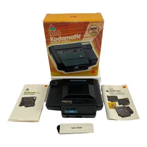 Cámara instantánea Kodak 960 Kodamatic AK960 de colección caja original no probada - Imagen 1 de 12
