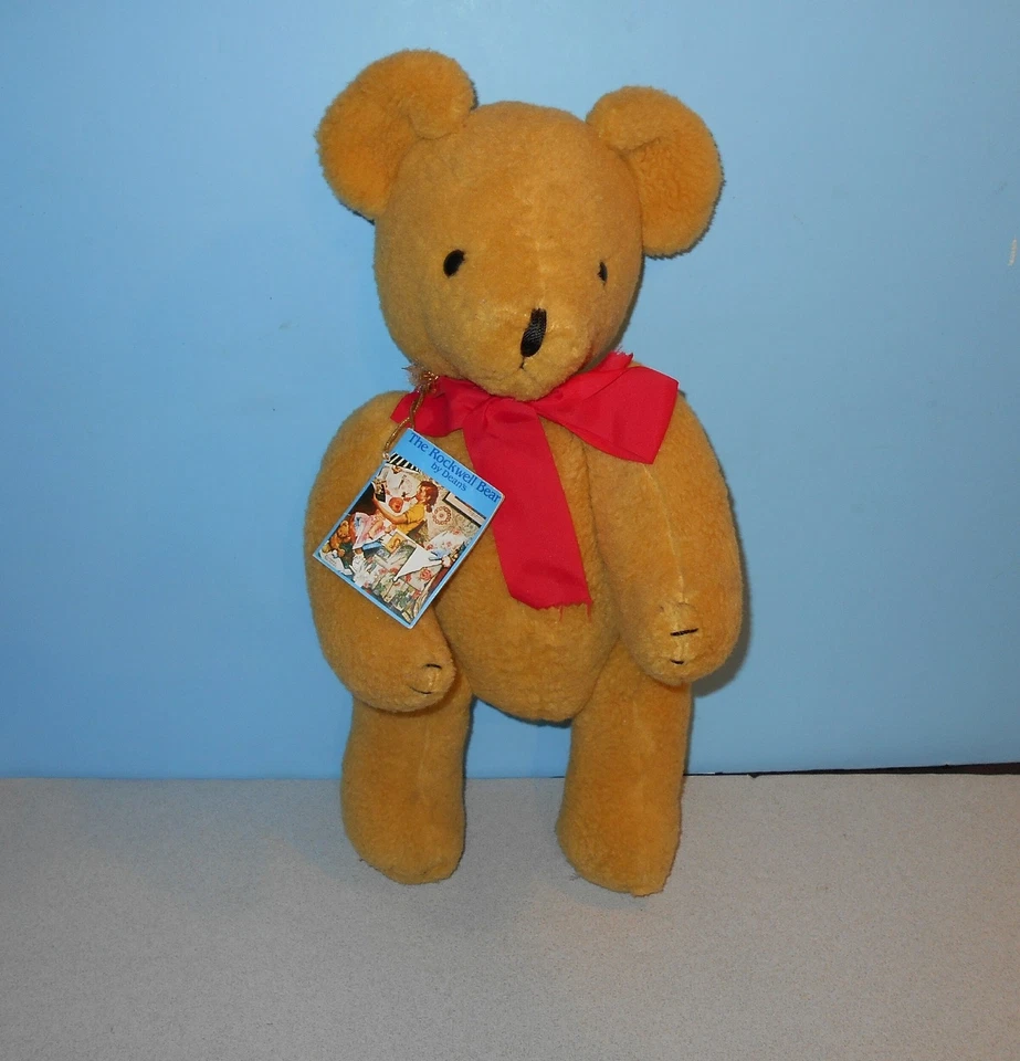 Peluche De colección Dean’s Childsplay Toys, Ltd. 17" The Norman Rockwell Teddy Bear Foto 1 de 1
