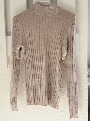 C&A Damen Rolli Pulli Pullover  Gr. XS S M schwarz grau 34 36 38 Herbst - Bild 1 von 4