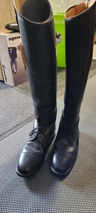 Cavallo Springreitstiefel Olymp Gebraucht Leder mit Schnürung - Bild 1 von 5