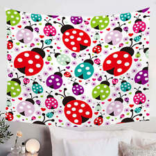 Multi Colored Ladybugs Tapestry
