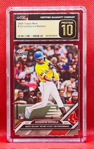 Ceddanne Rafaela - RC - 24 MLB TOPPS NOW Card 125 - Red Sox - 🔥CGC 10 Pristine - Picture 1 of 2