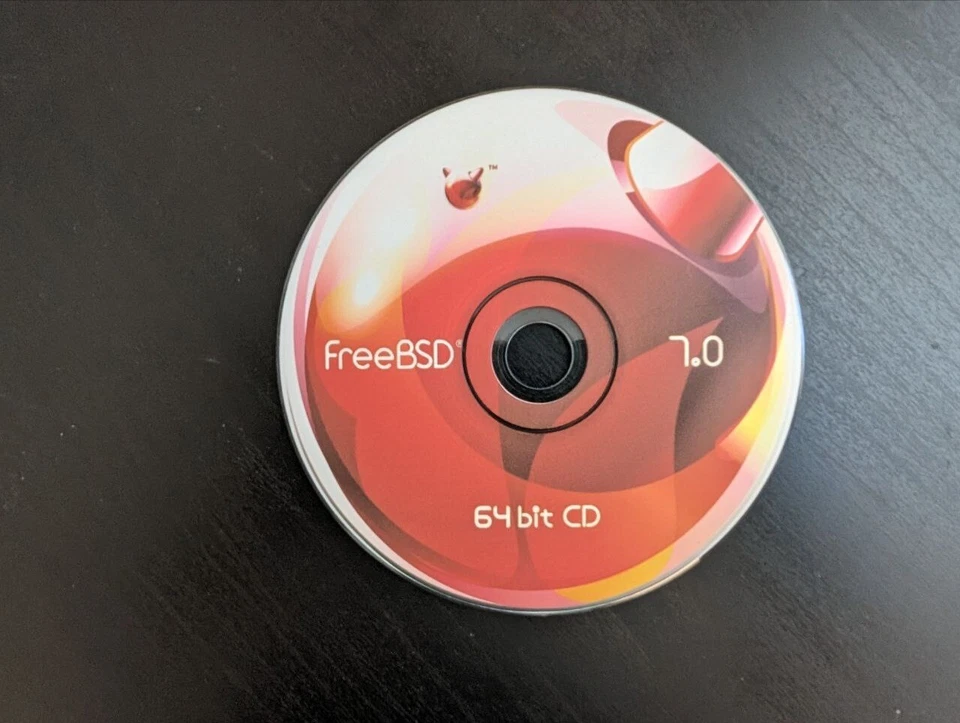 FreeBSD 7.0 64 Bit CD New - Nostalgia - Image 1 of 1