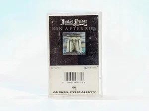 Judas Priest "Sin After Sin" (Cassette Tape, Columbia) - Picture 1 of 3