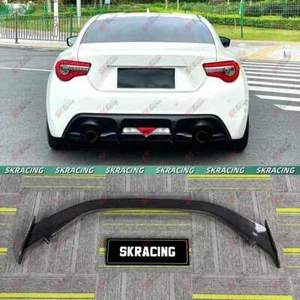 Carbon Fiber/Forged Carbon Fiber/Gloss Black Rear Spoiler Wing For Toyota 86 - Picture 1 of 39