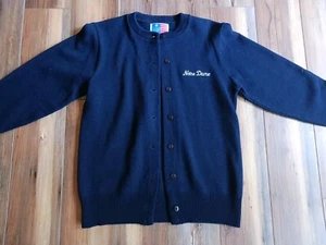 WOMENS NORTE DAME SCHOOL SWEATER SIZE 18 BUTTON-DOWN SCHOOL UNIFORM COLLEGE - Picture 1 of 4