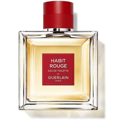 Guerlain HABIT ROUGE, EDT SPRAY 3,3 OZ (EMBALAJE NUEVO) Foto 1 de 4