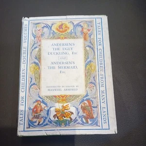 Hans Andersen's THE UGLY DUCKLING & THE MERMAID etc. HB DJ 1939 - Picture 1 of 21