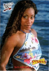 Tarjeta perforada revista WWF Divas 2002 #5-3 Sharmell - Imagen 1 de 2