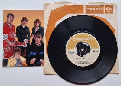 Procol Harum"Whiter Shade Of Pale"1967 Deram Records Original UK 7"Single 🇬🇧 - Image 1 of 3