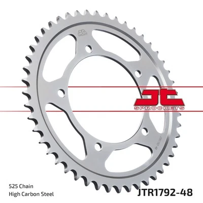 Piñón trasero JT 48/525 1 pieza ID: 120 mm ID: 120 Bo Fit Triumph Daytona 650 2005 Foto 1 de 4