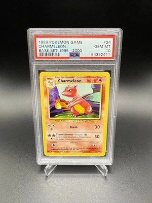 1999  Pokemon Base Set Unlimited Charmeleon #24 PSA 10 Gem Mint - Image 1 of 2