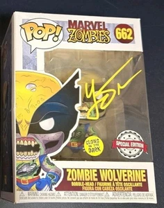 HUGH JACKMAN AUTOGRAPHED SIGNED WOLVERINE FUNKO POP #662 w COA Glow In Dark - Picture 1 of 4