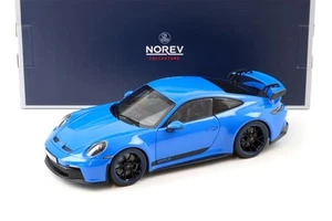 1:18 Norev Porsche 911 (992) GT3 Coupe Shark Blue 2021 - Limitato 504 Pz. - Foto 1 di 8