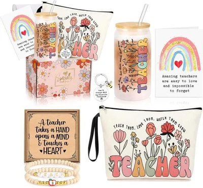 教师感谢女士礼物,圣诞节情人节感谢透明  — 第 1/4 张图片