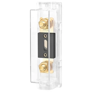 Car Audio Video Stereo ANL Fuse Holder 0 2 4 Gauge In & Out with 200Amp ANL fuse - Picture 1 of 7