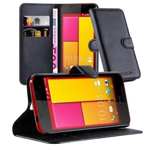 Case for HTC BUTTERFLY 2 Protection Book Wallet Phone Cover Magnetic - Picture 1 of 5