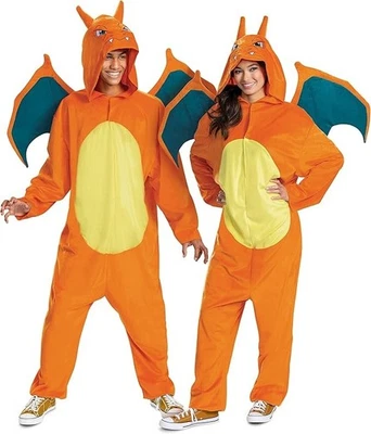 NUEVO Disfraz Pokémon Charizard Adultos Talla XXL (50-52) Halloween ENVÍO RÁPIDO Foto 1 de 3