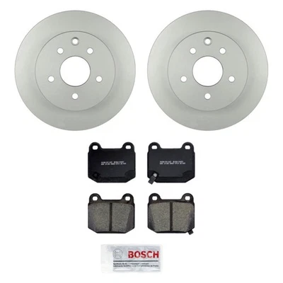 For Infiniti G35 03-04 Bosch QuietCast Premium Rear Brake Kit w Ceramic Pads — 第 1/4 张图片