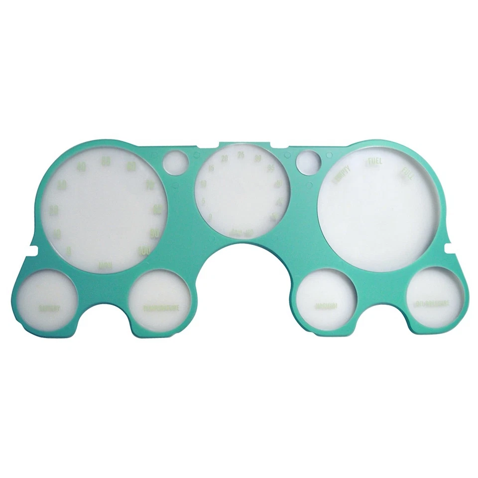 0849-184 Key Parts Gauge Lens for Chevy Suburban GMC K35/K3500 Pickup Truck K30 - Image 1 of 1