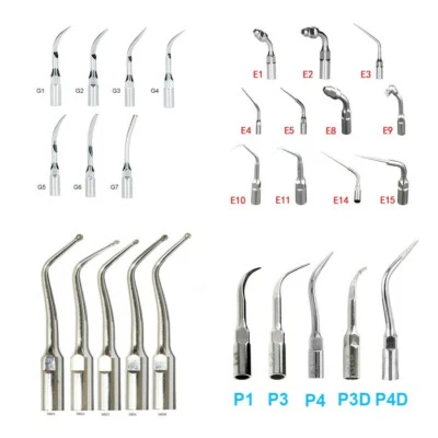 5pcs/pack Dental Ultrasonic Scaler Tips Scaling Endo Perio G P E Fit for EMS NSK - Image 1 of 4