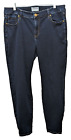 Lane Bryant Jeans 16 Dk Blue 36/30 5 Pocket Stretch Casual Washable