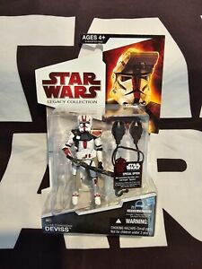Clone Commander Deviss BD37 2009 STAR WARS Legacy Collection MOC NEW #1