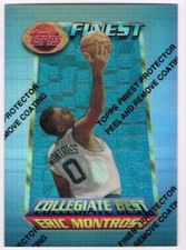 1994-95 Topps Finest Collegiate Best Refractor Eric Montross #208 Rookie 3143*