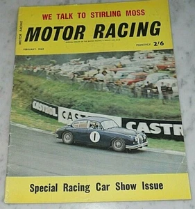 2/1963 MOTOR RACING SPECIALE RACING CAR SHOW GP SUD AFRICA DAN GURNEY x BRABHAM - Imagen 1 de 9
