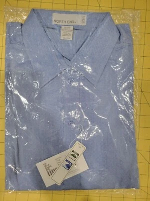Camisa Dobby North End Damas #77028 Talla EXTRA GRANDE. Color: azul profundo/799  Foto 1 de 4