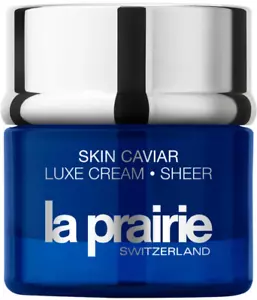 La Prairie Skin Caviar Luxe crema idratante trasparente per 1,7 once/50 ml nuovo - Foto 1 di 4