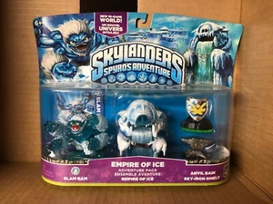Skylanders EMPIRE OF ICE Slam Bam Anvil Rain Sky-Iron Xbox 360 PS3 Wii 3DS New - Picture 1 of 3