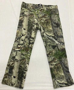 Mossy Oak Camo Hunt Pants, Men's Jean Denim Pants 38 X32 Hunting Camouflage - Picture 1 of 11