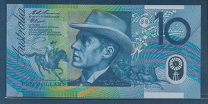 Australia 10 Dollars, 1993, P 52a, UNC Key date - Picture 1 of 2