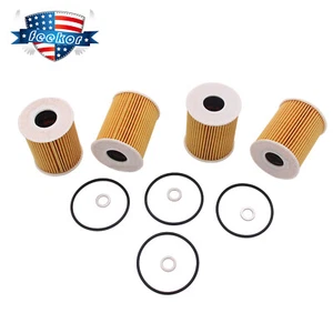 New 26320 3CKB0 4x Oil Filter Fit for 2019-2020 Kia Telluride 3.3L 26320-3CKB0 - Picture 1 of 8