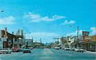 c1960s Main Street, 7-11 Ranch Cafe, Sather Jewelry, Vernal, Utah Postcard