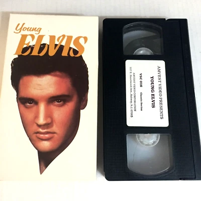 Young Elvis VHS tape Ships Same Day With Tracking - Image 1 of 2