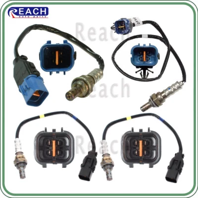 Set of 4 Oxygen Sensor Up+Downstream FITS 2002 2003 2004 2005 Kia Sedona 3.5L V6 - Image 1 of 4