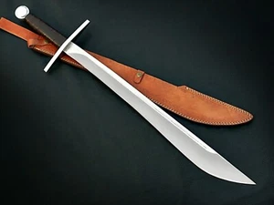 Custom Handmade High Carbon Steel Sword, Falchion Sword - Picture 1 of 9