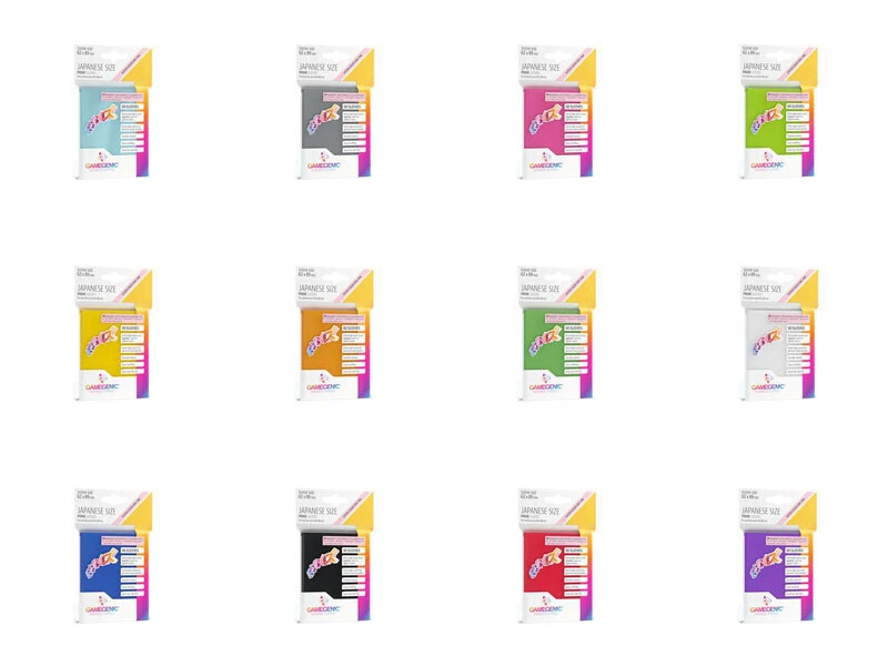 Gamegenic - Prime Japanese Sized Sleeves (60 Sleeves) - Bild 1 von 1