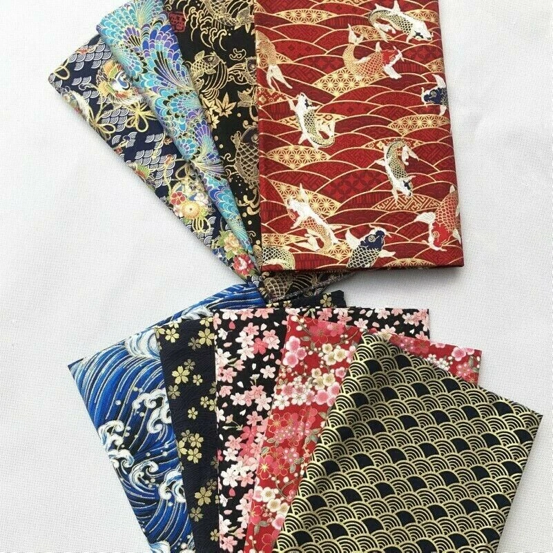 1M Car Headlining or Headliner Fabric Interior Cloth Japanese Wave Floral