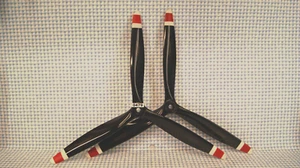 Lot of 2 Used Falcon 20" 3-Blade Carbon Props for Electric 20X12.5 - Picture 1 of 5